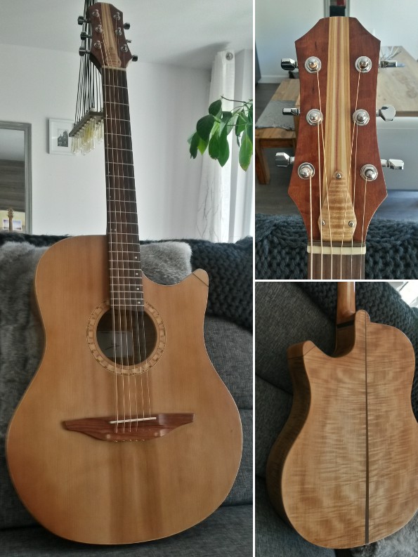 Acoustic Guitar with cedar sound table